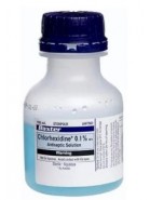 Baxter Chlorhexidine 0.1% Antiseptic Solution Bottles 100ml