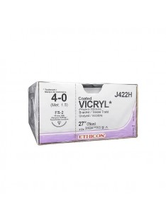JJ496H Ethicon Vicryl 4-0 19mm 45cm Suture Box/36