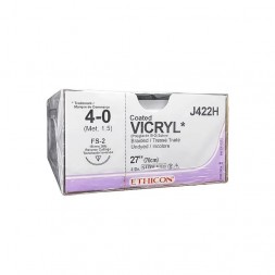 JJ824G Ethicon Vicry 3-0 19mm 45cm Box/12